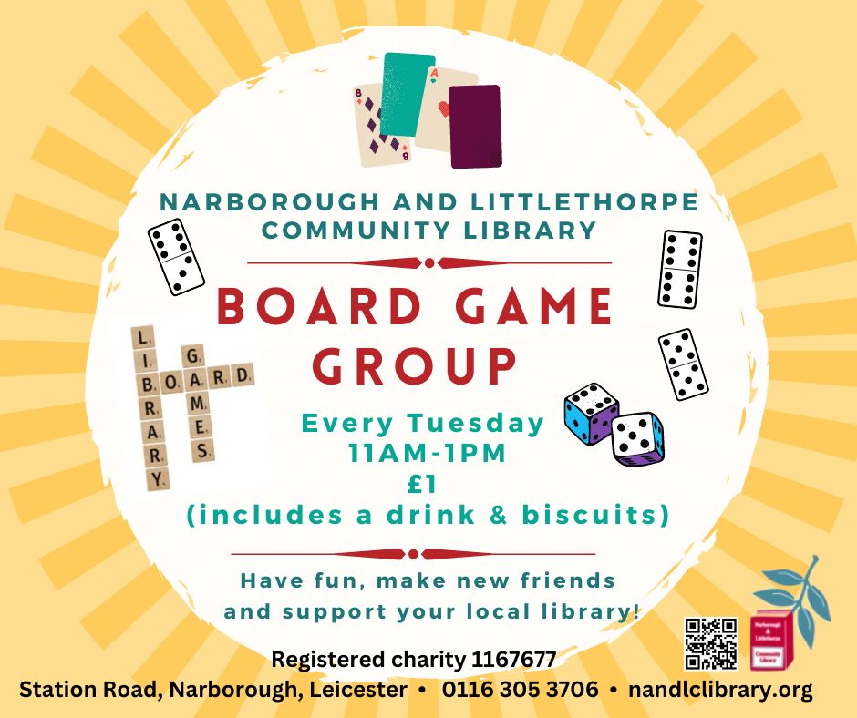 Board Game Group – Now Weekly!